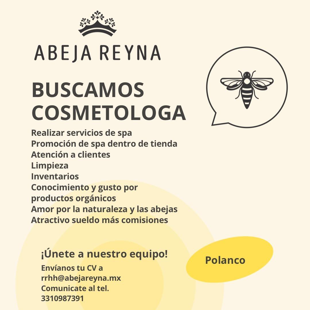 Vacante Cosmetóloga Polanco