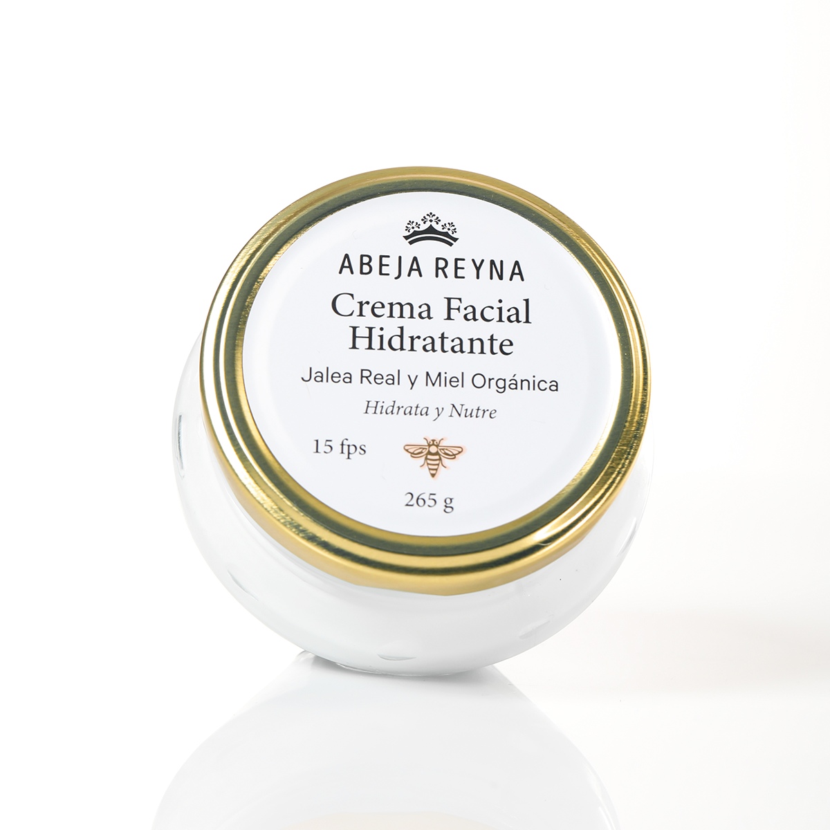 Crema Facial Hidratante con Jalea Real y miel orgánica