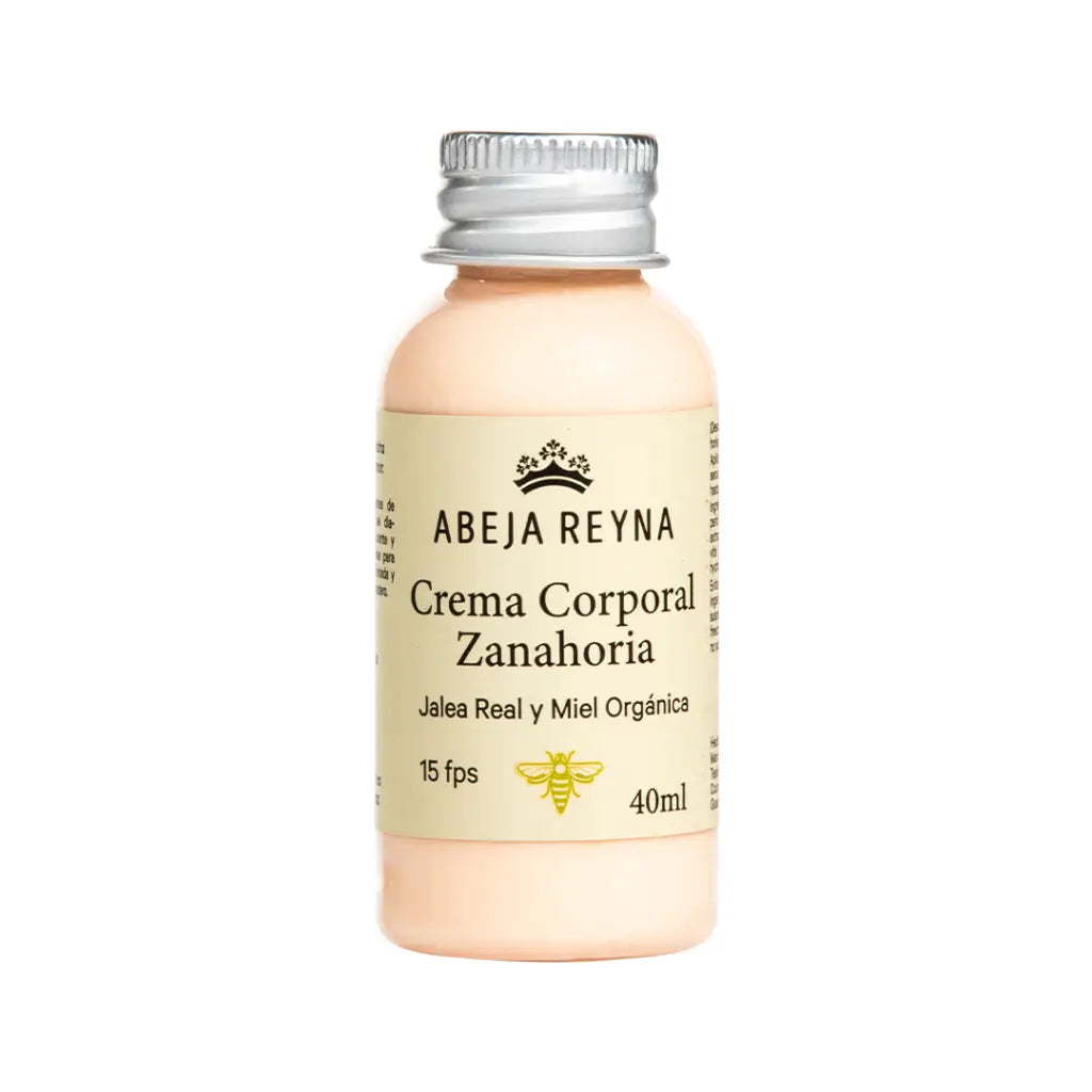Crema Corporal Orgánica Zanahoria y Jalea Real - 40ml