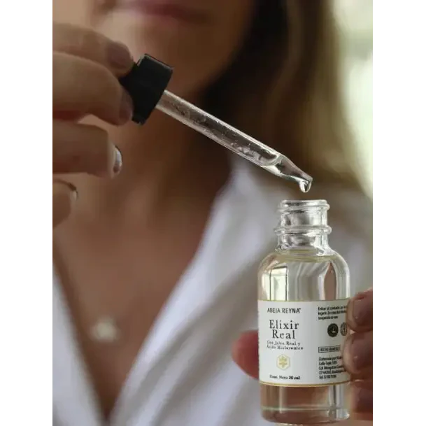 Elixir Real sérum facial con ácido hialurónico Abeja Reyna