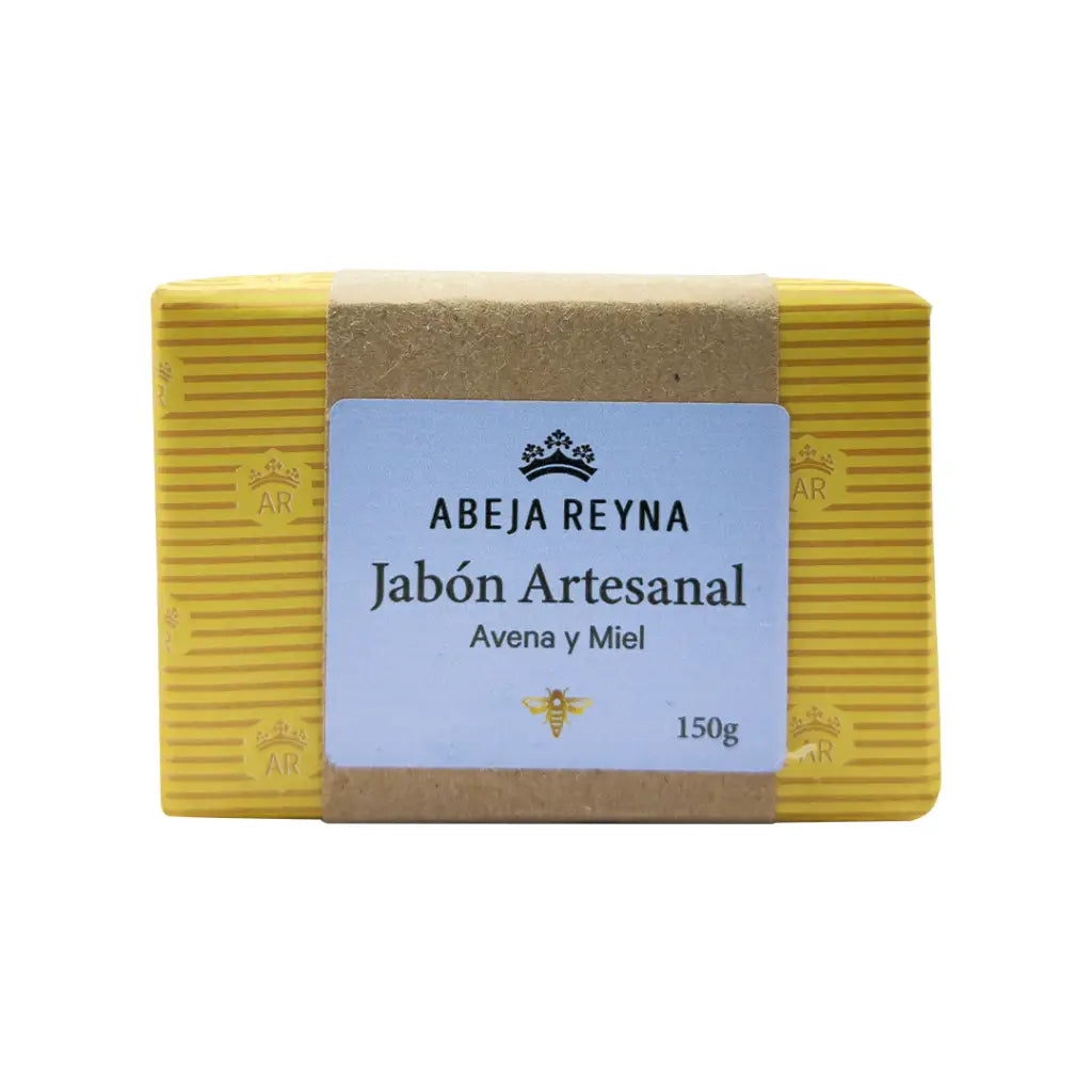 Jabón Artesanal Avena y Miel - 150gr - Jabón artesanal
