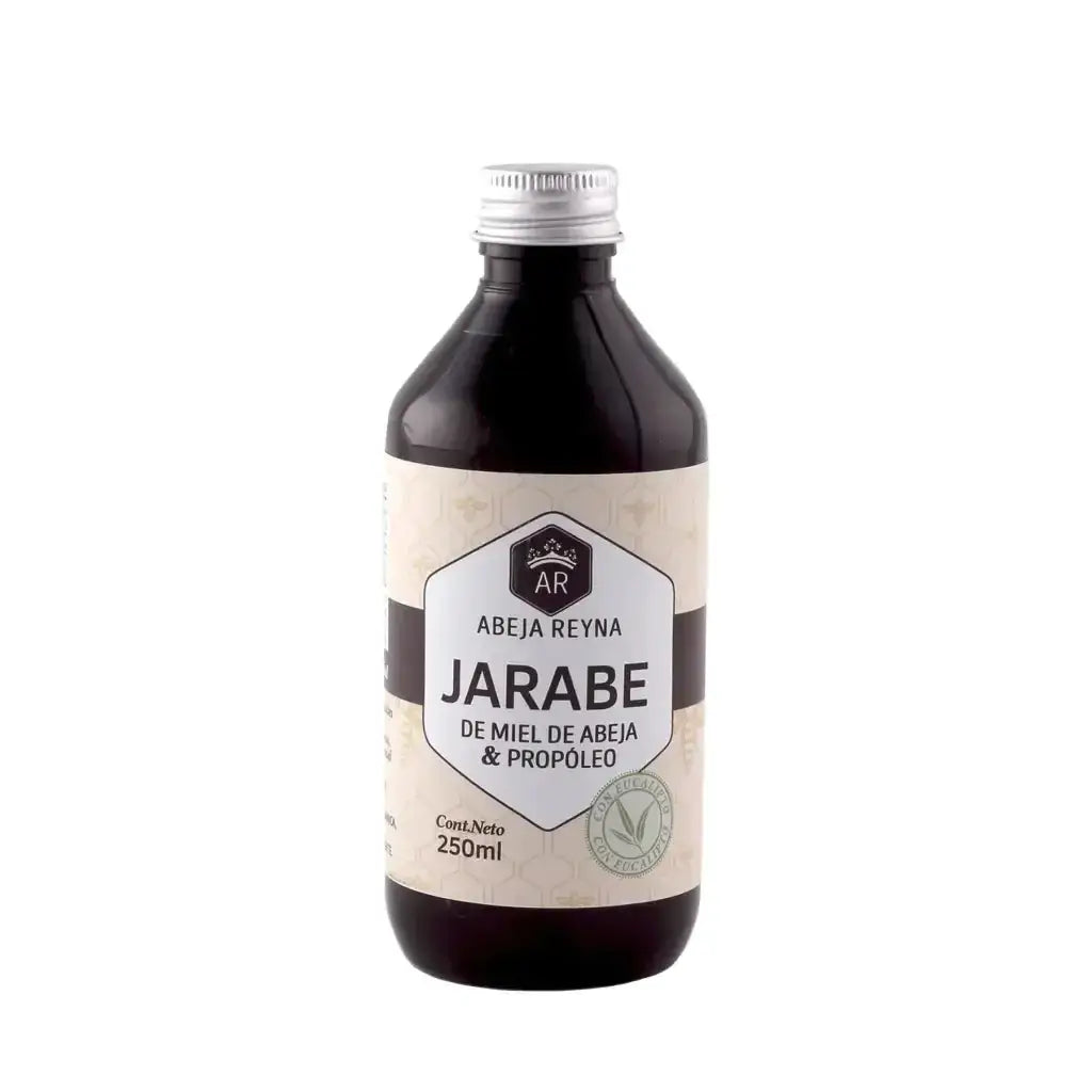 Jarabe de miel de abeja y propóleo 250ml Abeja Reyna