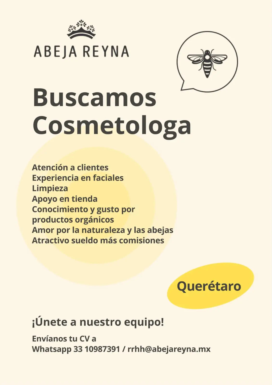 Cosmetóloga Querétaro