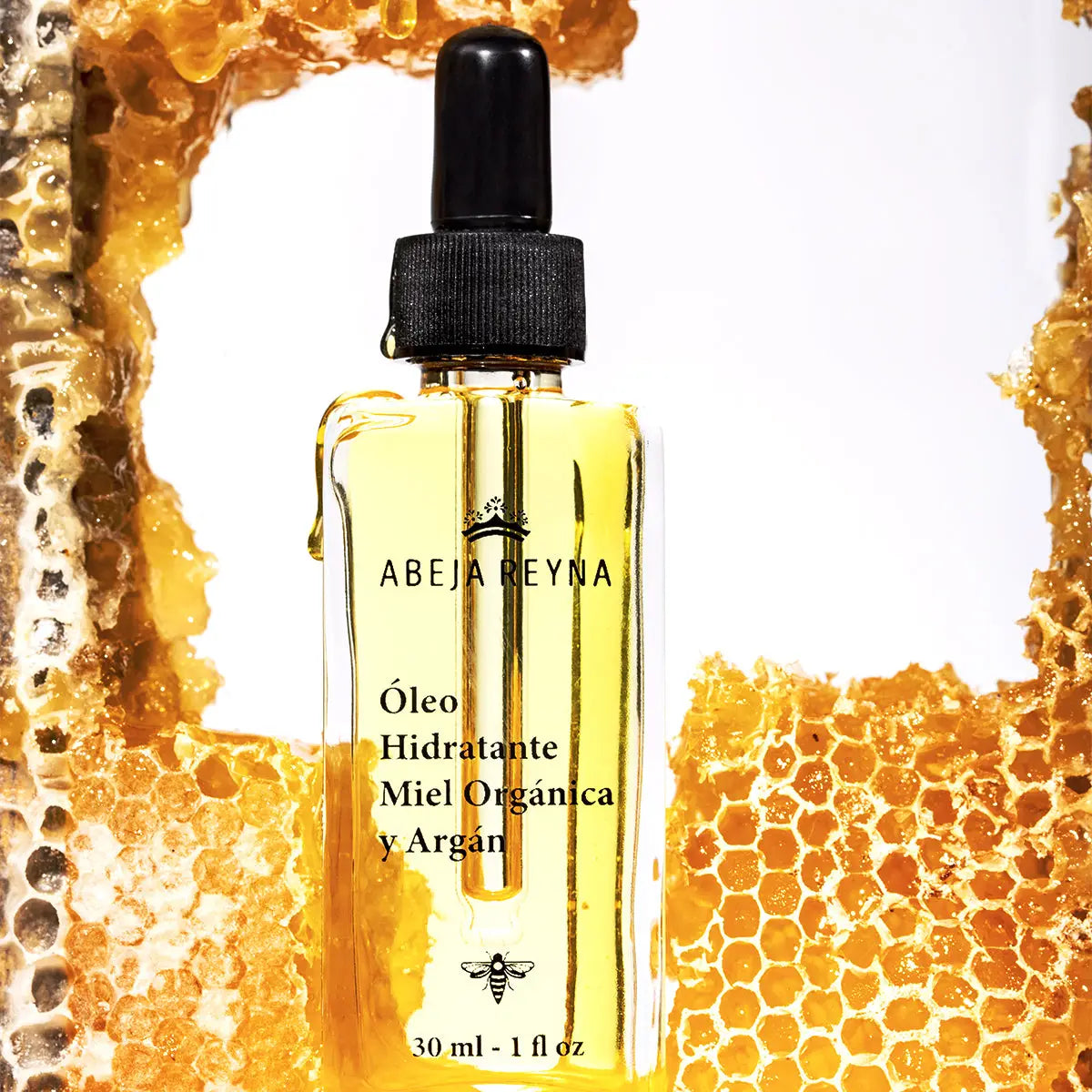 Nutre tu cabello con los beneficios de la miel orgánica: Abeja Reyna lanza Nuevo Óleo Hidratante con miel orgánica y argan.