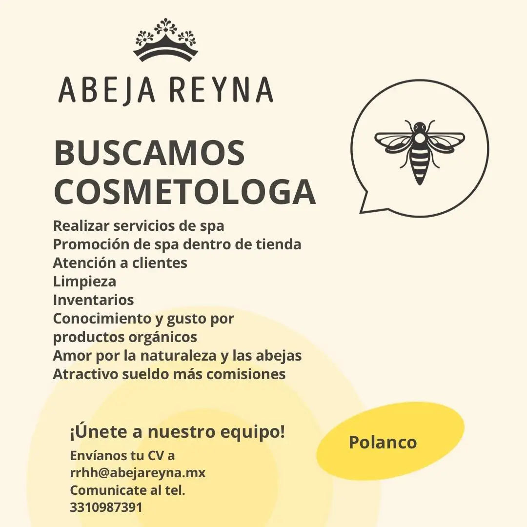 Vacante Cosmetóloga Polanco