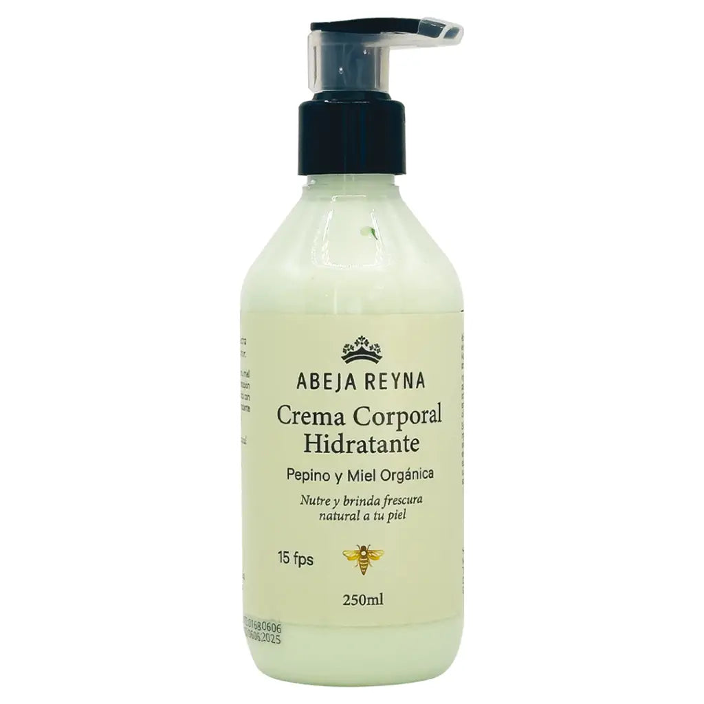 Crema Corporal Orgánica Pepino y Jalea Real - 250ml