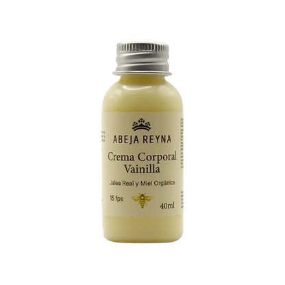 Crema Corporal Orgánica Vainilla y Jalea Real - 40ml