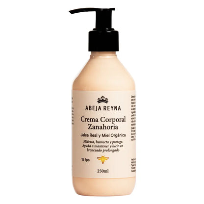 Crema Corporal Orgánica Zanahoria y Jalea Real - 250ml