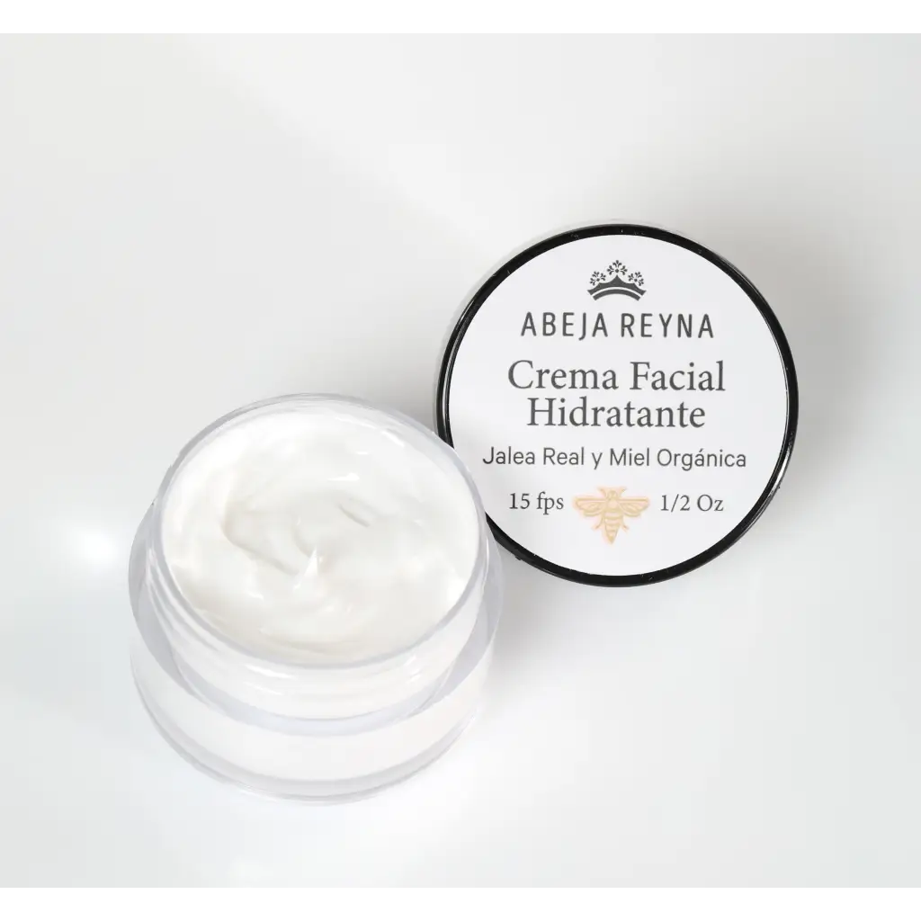 Crema Facial Hidratante con Jalea Real y miel orgánica