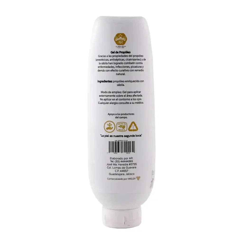 Curatte gel Antiséptico natural De propóleo y aloe 250 ml Abeja Reyna