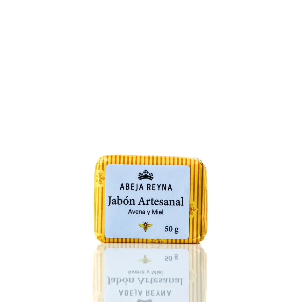 Jabón Artesanal Avena y Miel - 50gr - Jabón artesanal